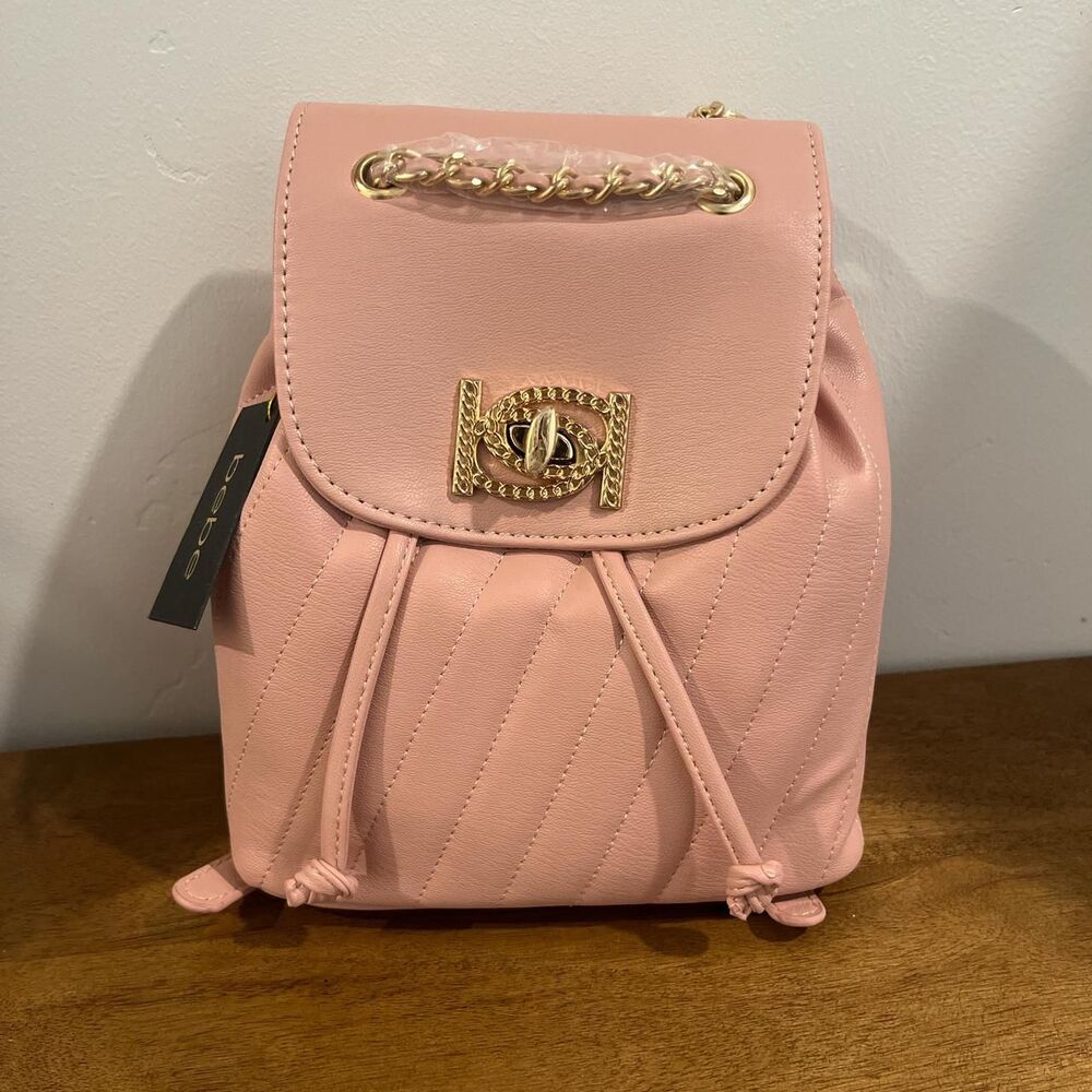NWT Bebe Pink mini backpack